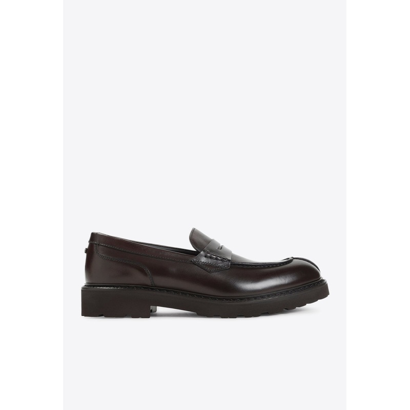 College Leather Loafers