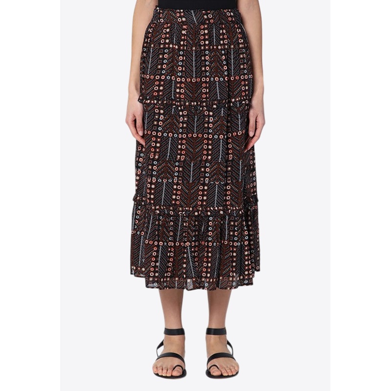 Diya Midi Skirt
