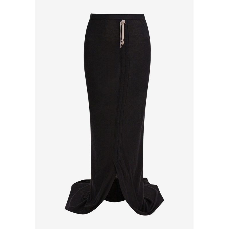 Edfu Ruched Maxi Skirt