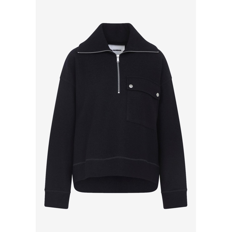 Half-Zip Pullover Sweatshirt