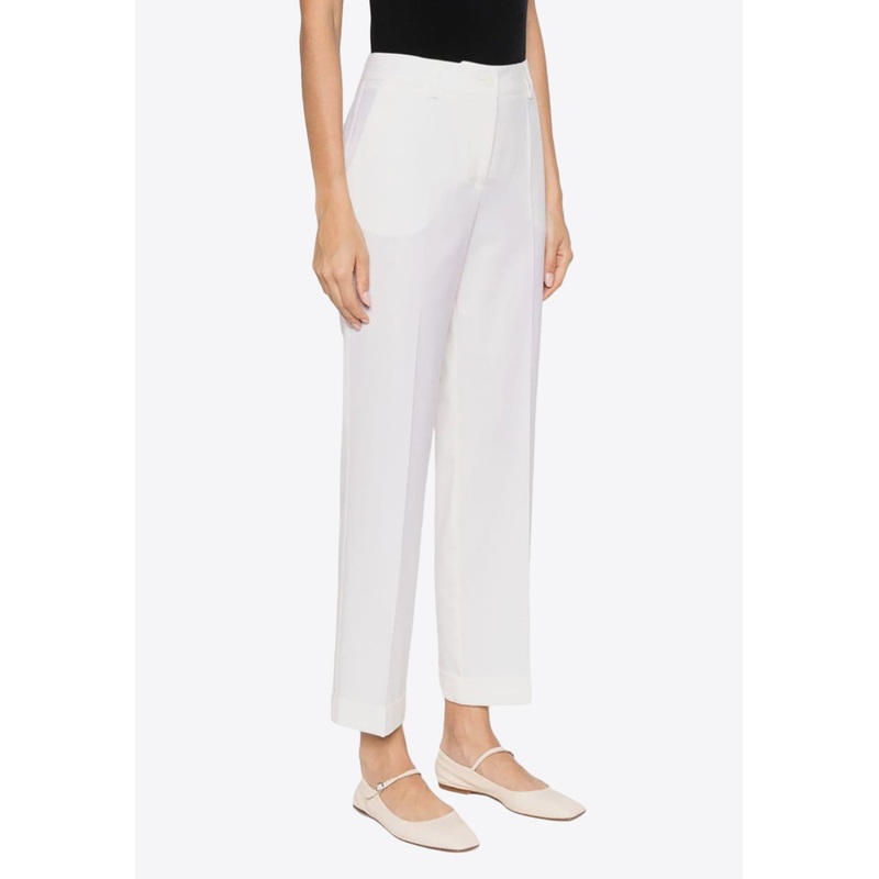 Liliuxy High-Waist Tailored Pants