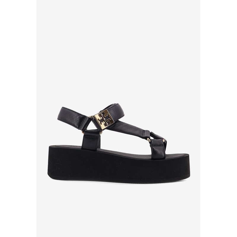 Mellow Leather Flatform Sandals