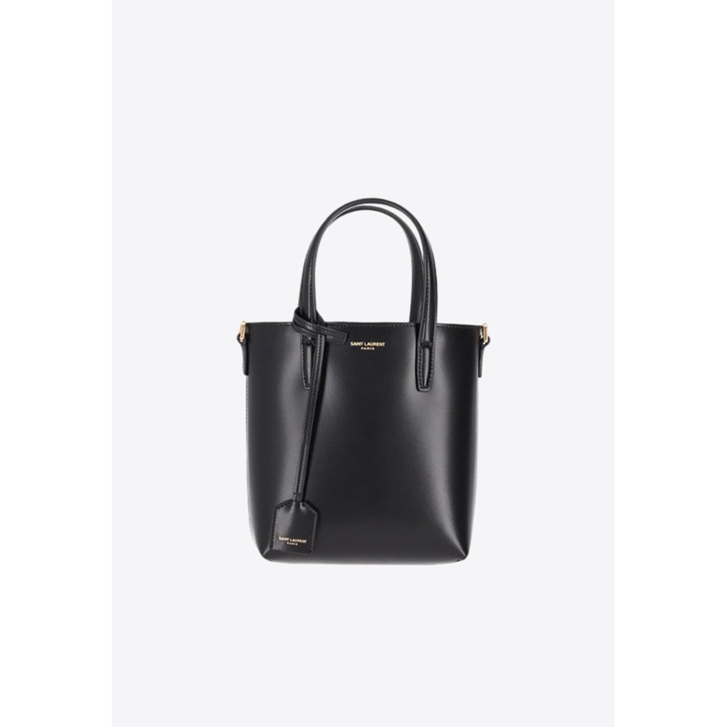 Mini Toy Calf Leather Tote Bag