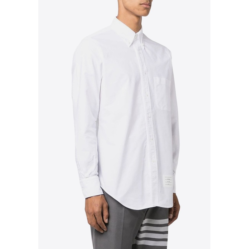 Name Tag Patch Oxford Shirt