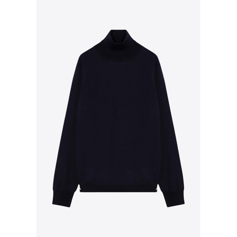 Turtleneck Wool Knit Sweater