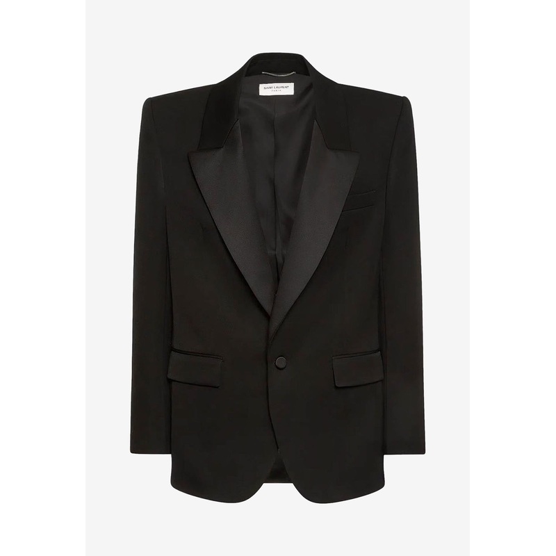Tuxedo Wool Blazer