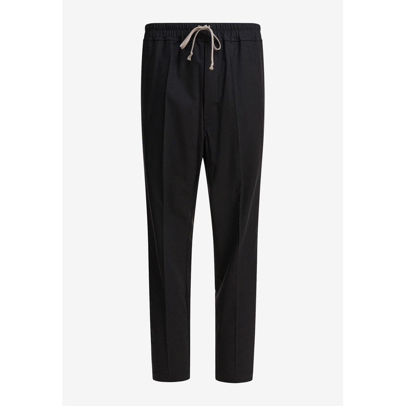 Wool Drawstring Pants