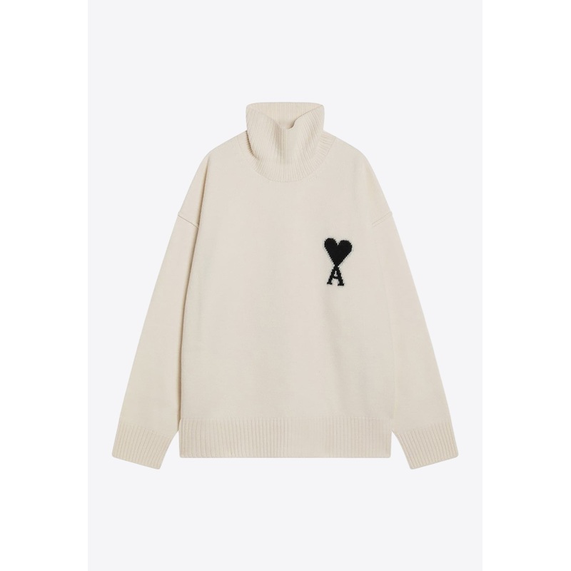 Ami De Coeur Wool Turtleneck Sweater