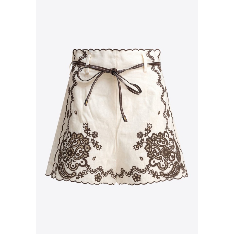 Ascension Embroidered Shorts