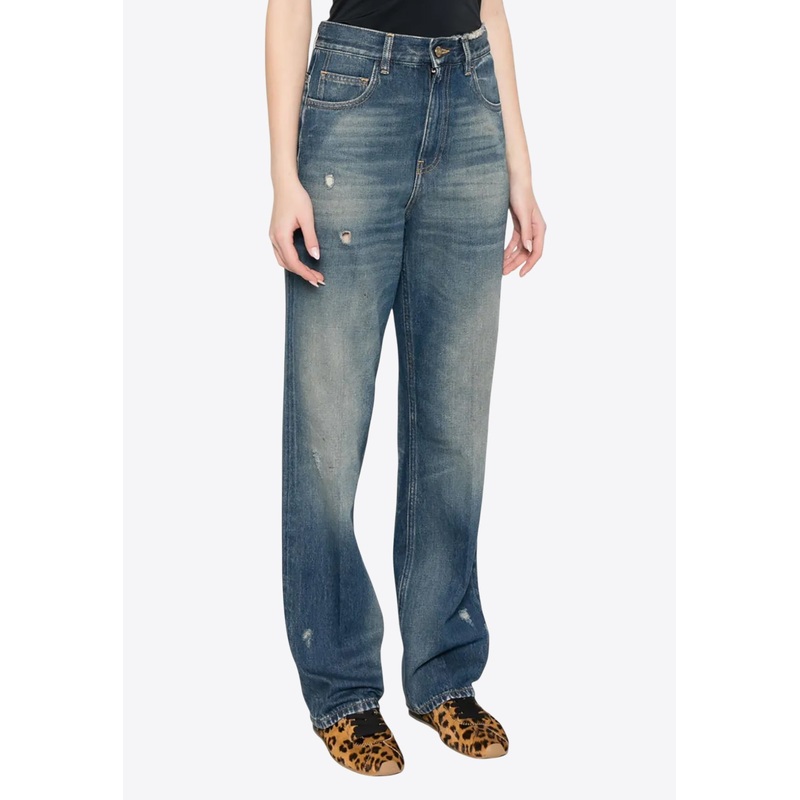 Journey Distressed Faded Jeans