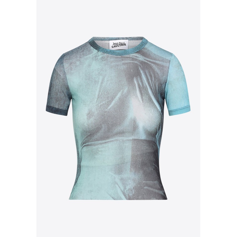 Mesh Baby Printed Water T-shirt