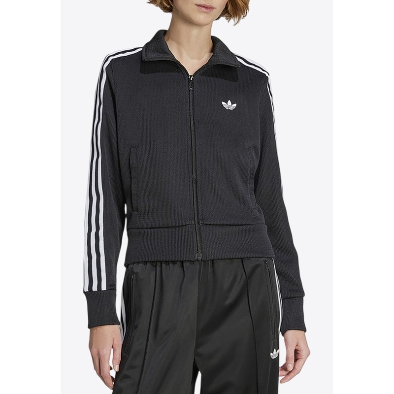 Signature Stripes Zip-Up Sweatshirt