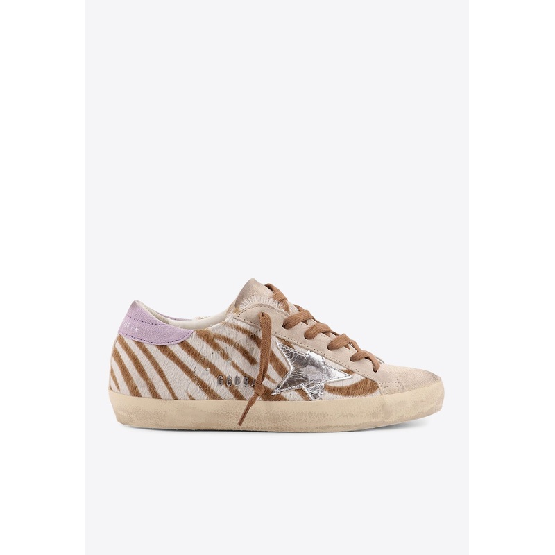 Super-Star Pony Skin Print Sneakers