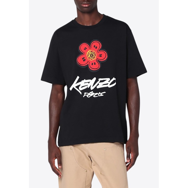 X Futura 2000 Boke Flower Logo T-shirt