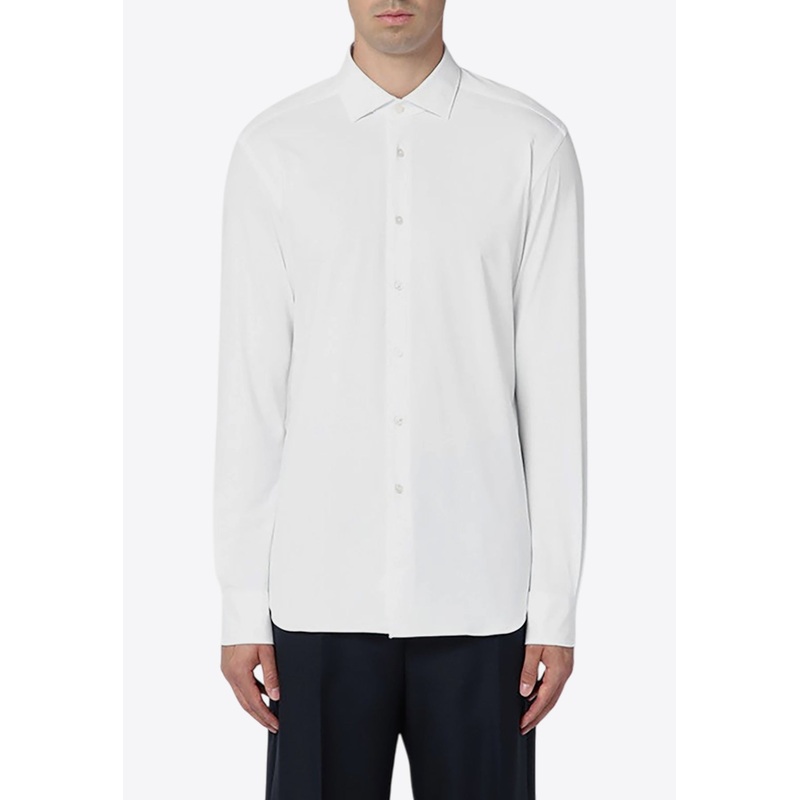 Buttoned Poplin Shirt