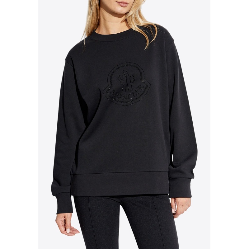 Crystal Logo Crewneck Sweatshirt