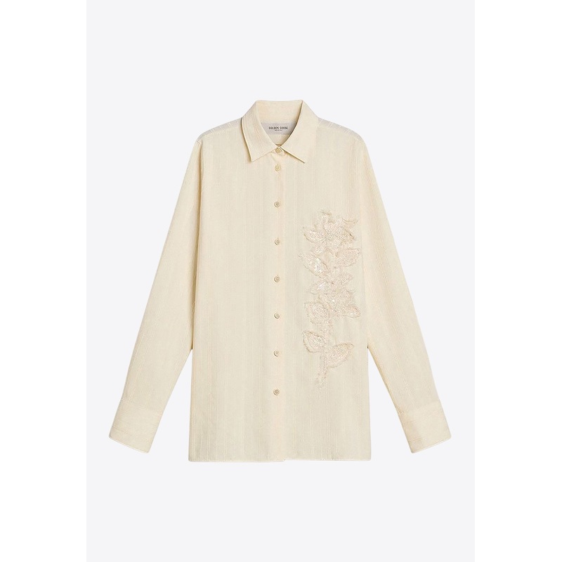 Embroidered Buttoned Shirt