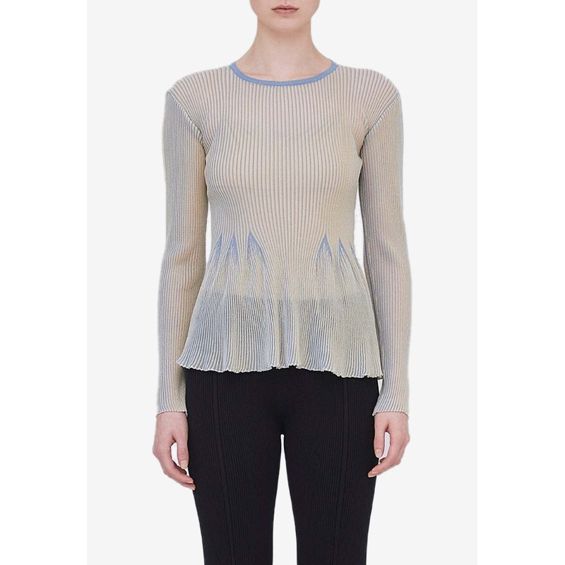 Hypha Knitted Flared Top