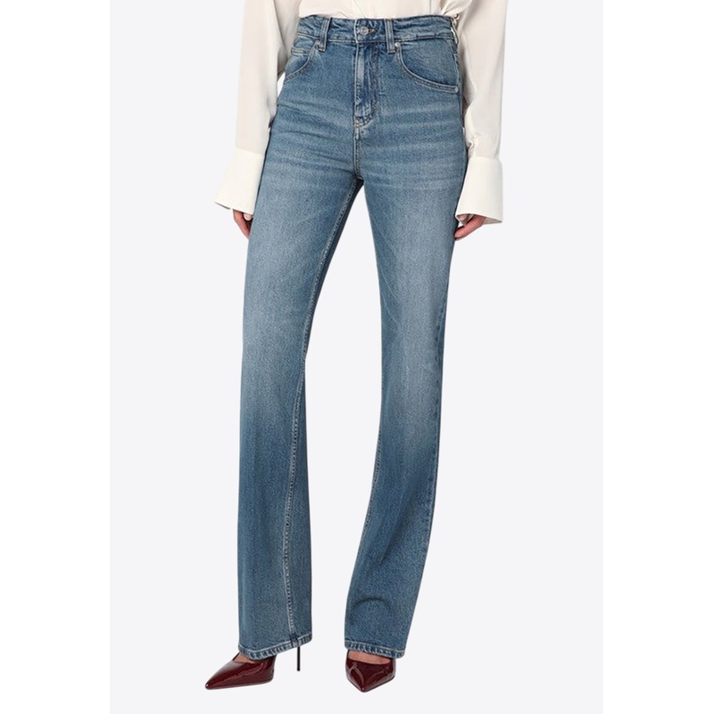 Julia High-Rise Faded Jeans