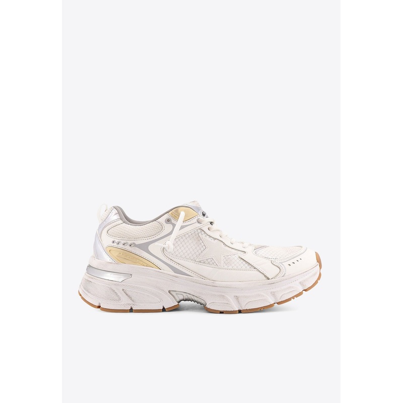 Lightstar Leather and Mesh Sneakers