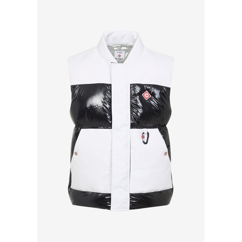 Logo-Patch Down Vest