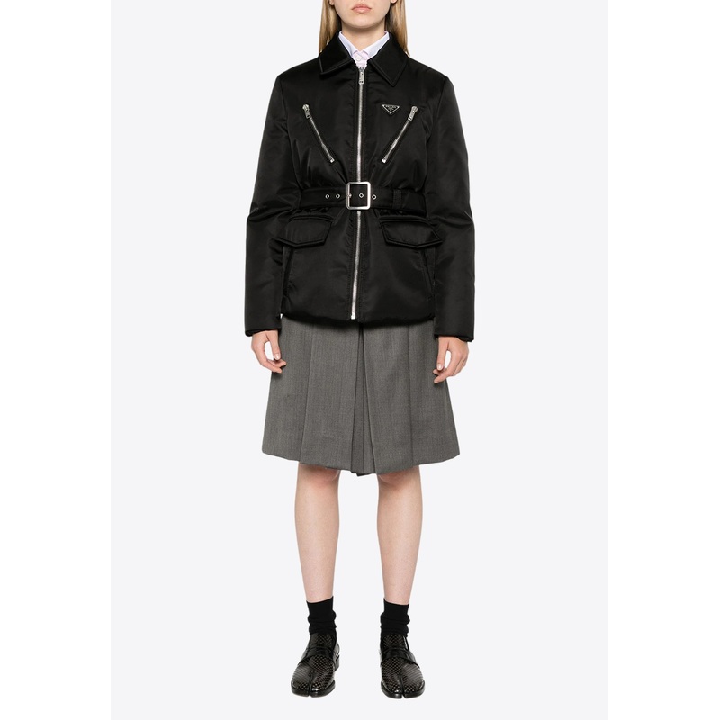 Triangle Logo Padded Jacket