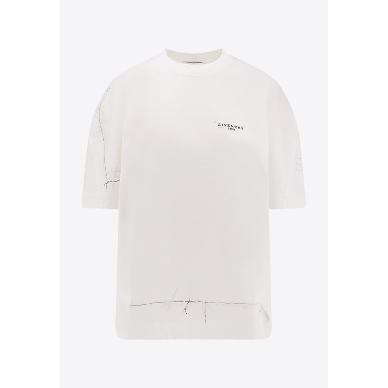 Trompe L'oeil Boxy T-shirt