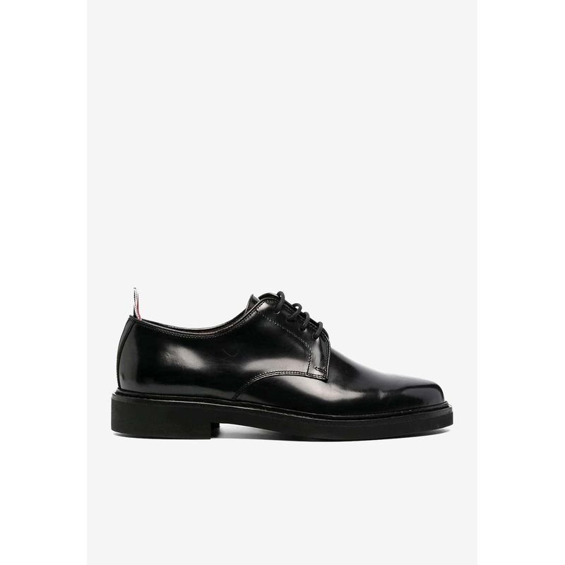 Uniform Calf Leather Derby Shoes