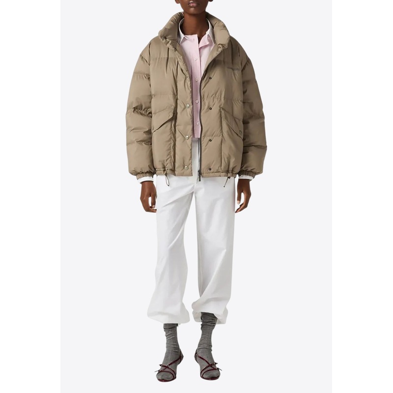 Zip-Up Puffer Jacket