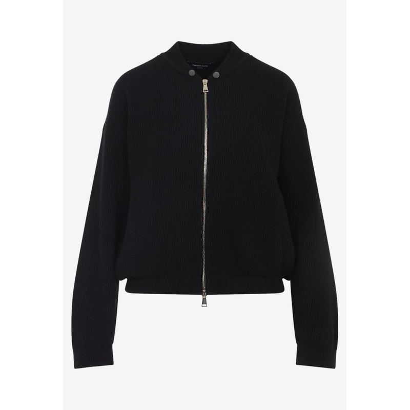Zip-Up Virgin Wool Jacket