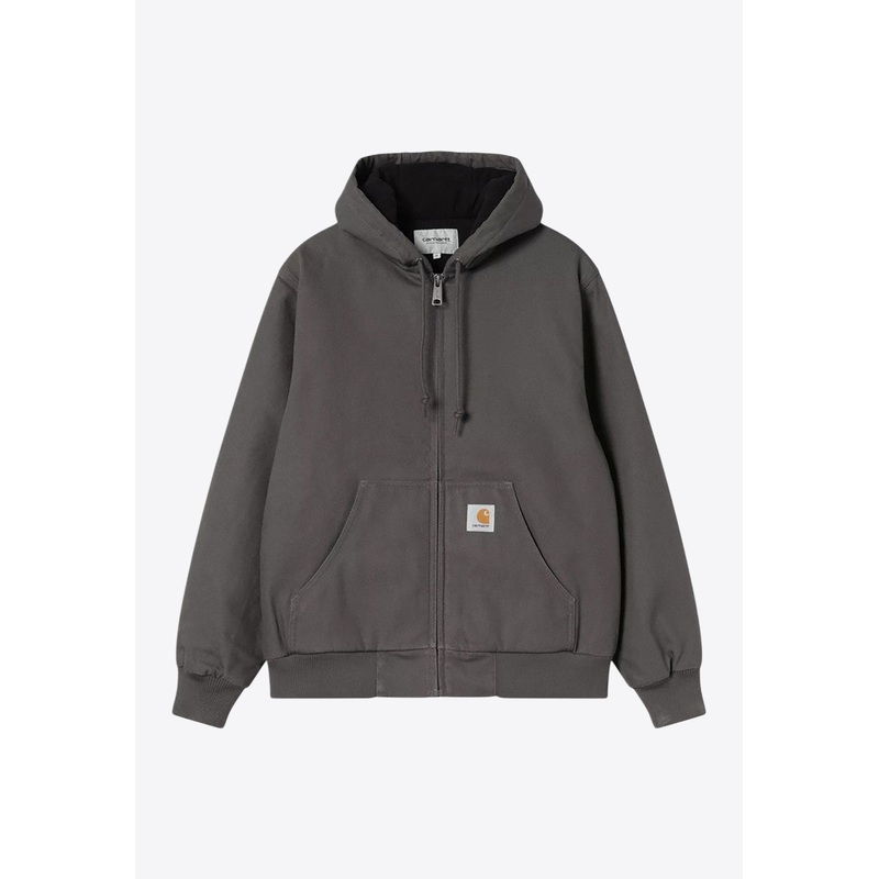Active Zip-Up Hooded Jacket