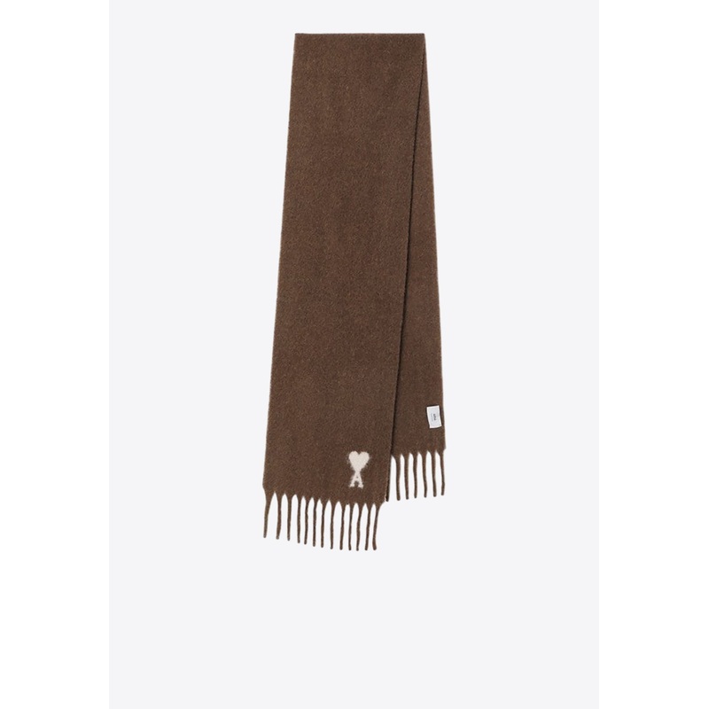 Ami De Coeur Alpaca Fringed Scarf