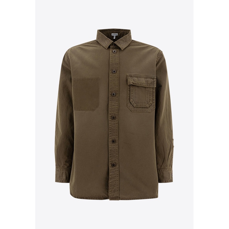 Anagram Patch Long-Sleeved Shirt