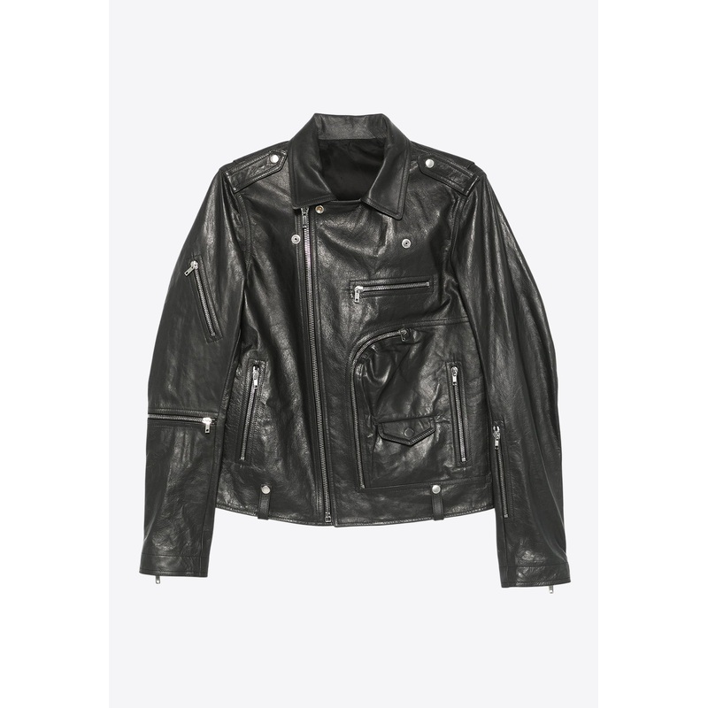 Bauhaus Stooges Leather Biker Jacket