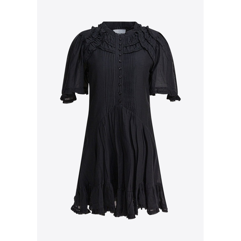 Celyana Gathered Mini Dress