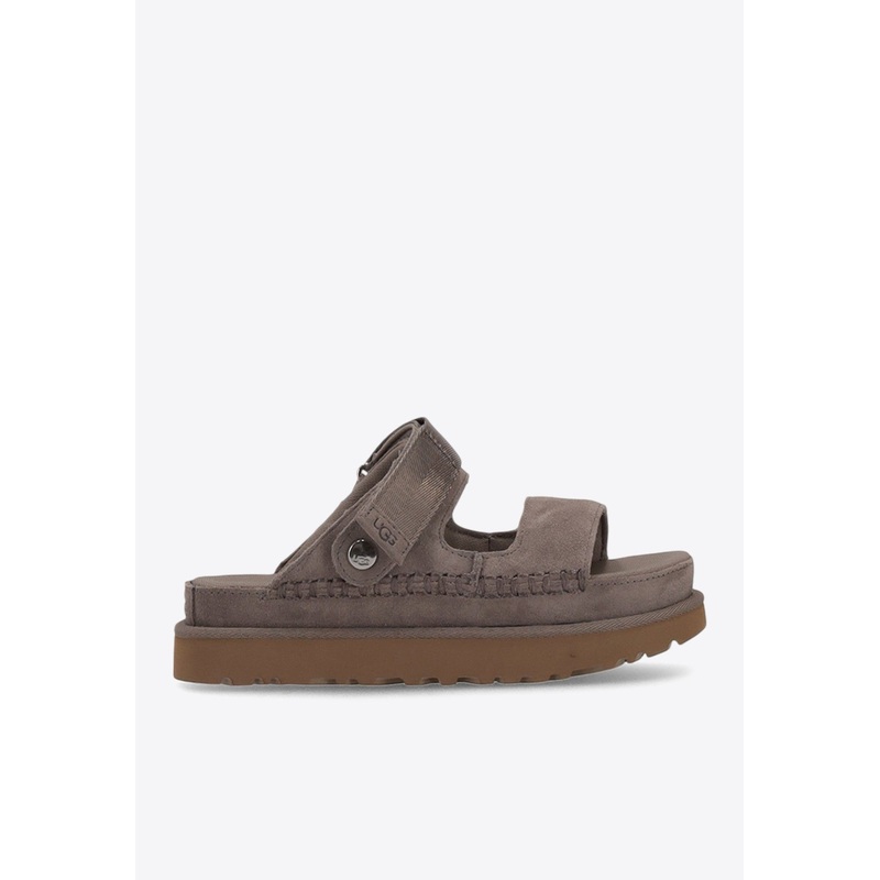Goldenstar Glide Suede Sandals