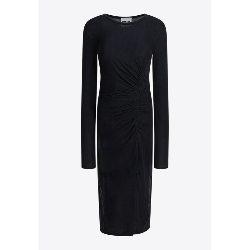 Jelina Draped Midi Dress