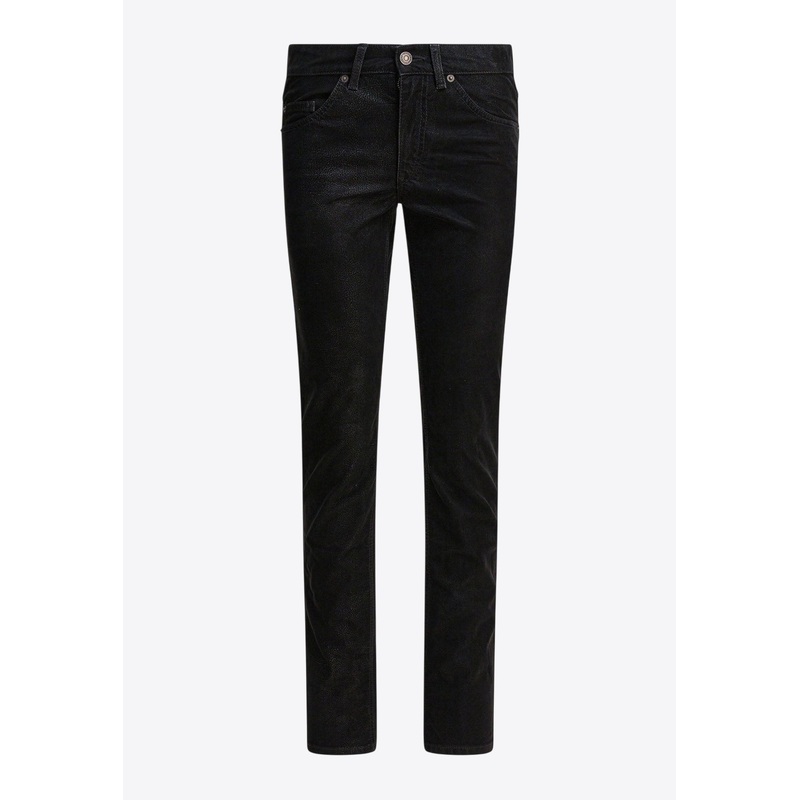 Kelsie Coated Slim Jeans