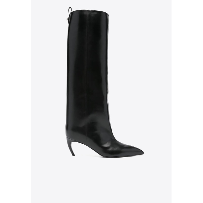 Lea 65 Leather Knee-High Boots