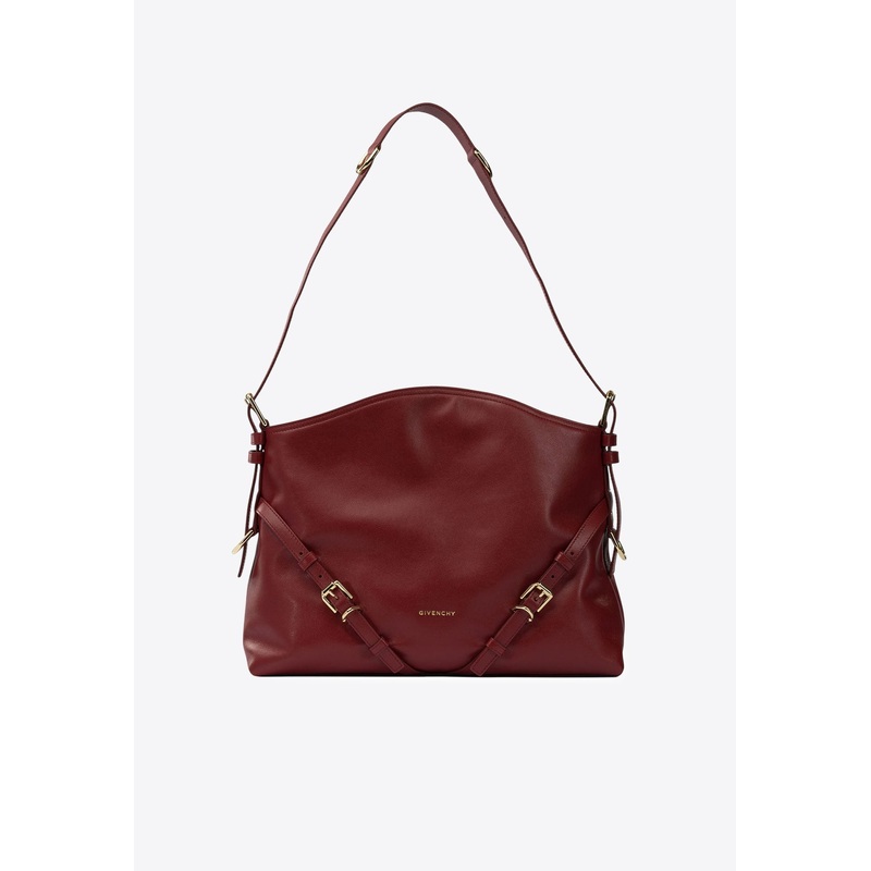 Medium Voyou Calf Leather Shoulder Bag