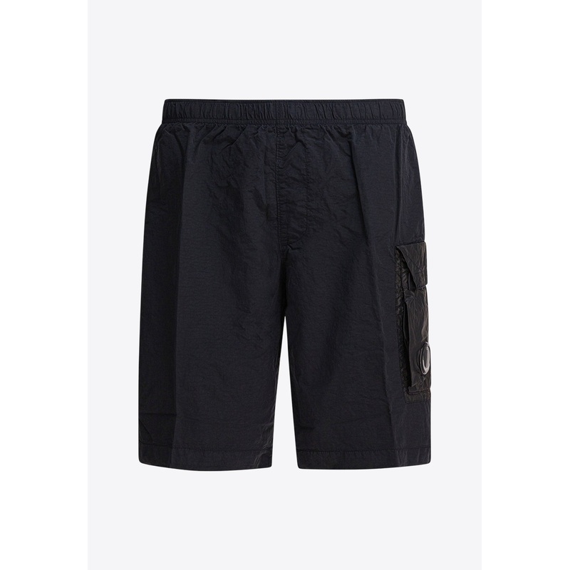 Nylon Cargo Swim Shorts