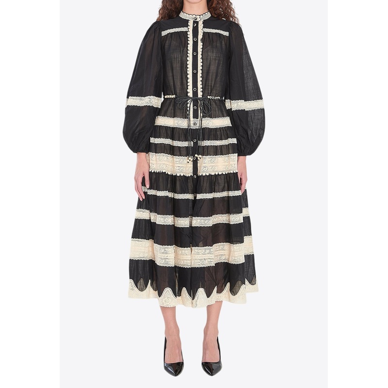 Rhiannon Billow Midi Dress