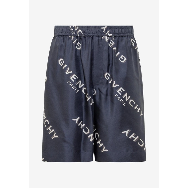 Shadow Print Bermuda Short