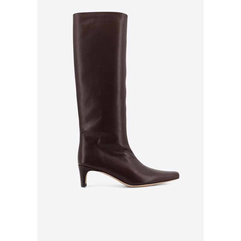 Wally 50 Leather Knee-High Boots