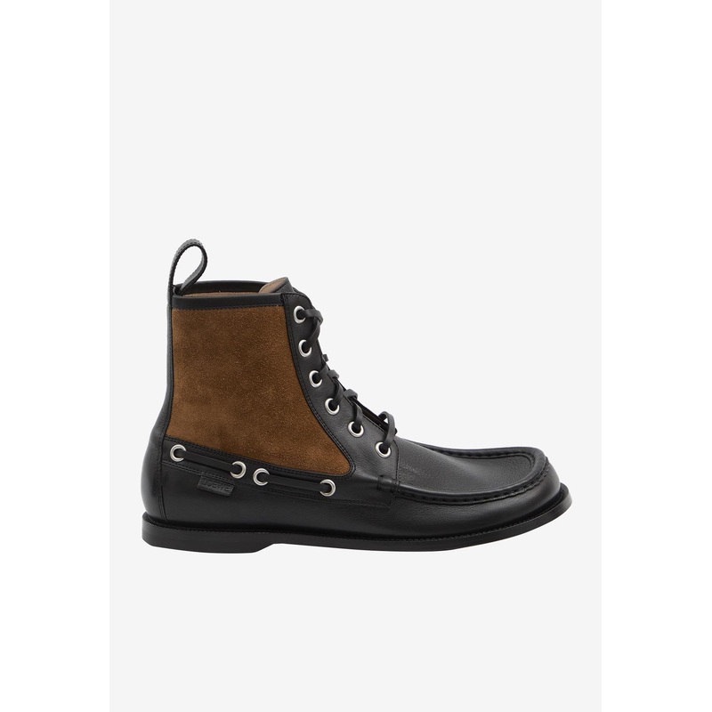 Campo Leather and Suede Boots