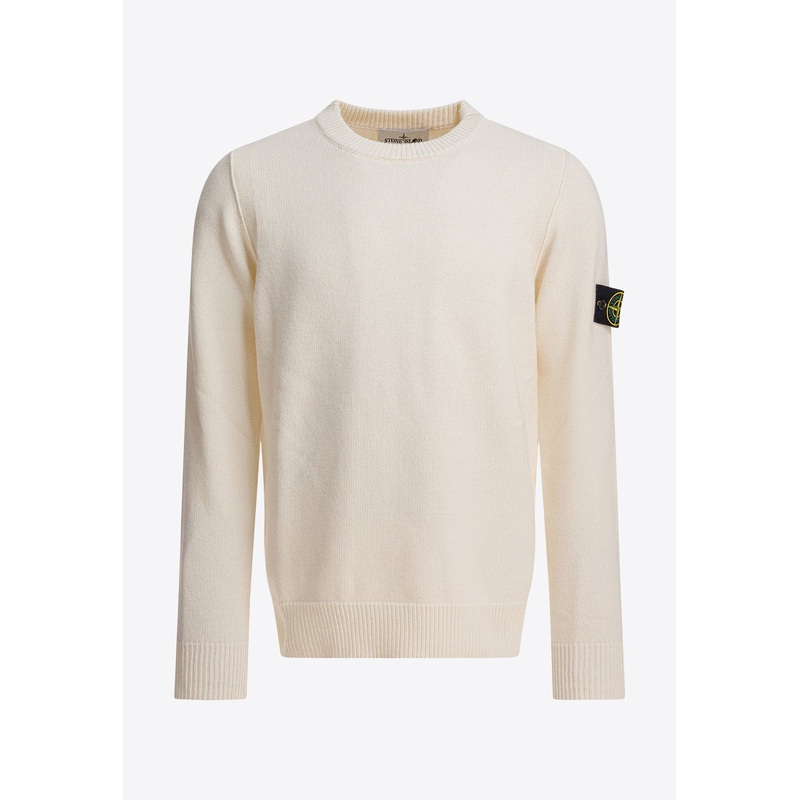 Compass Patch Wool Sweater