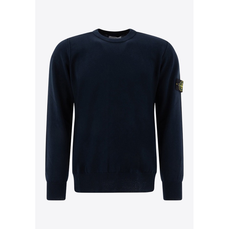 Fine Knit Logo Sweater