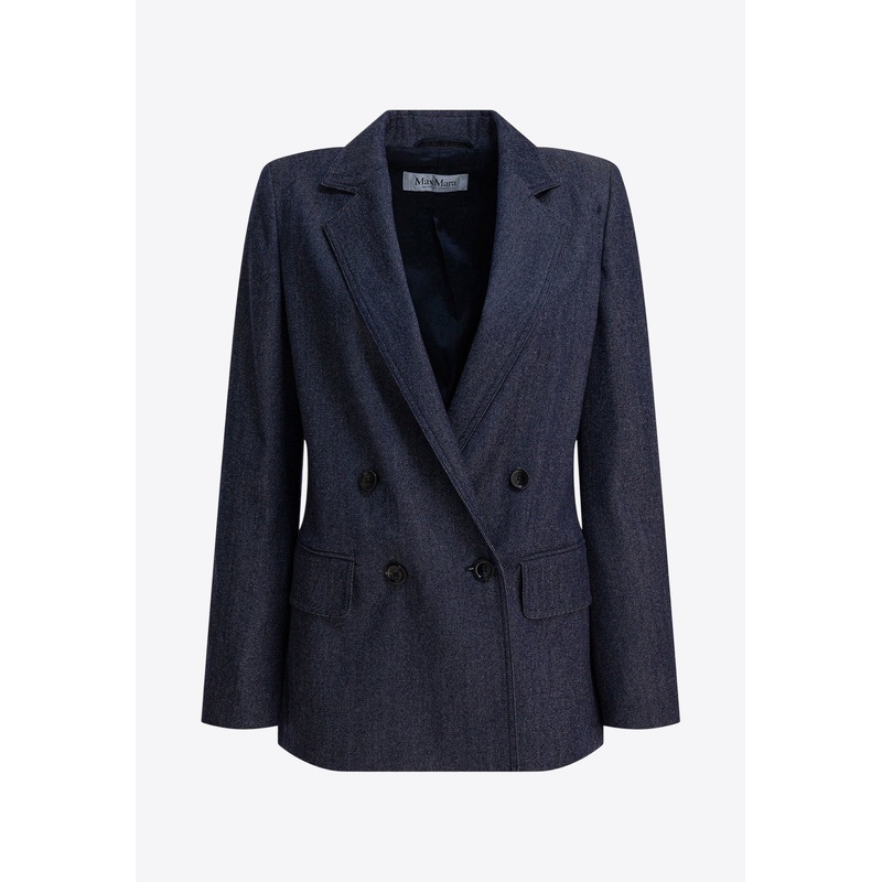 Locarno Denim-Effect Blazer