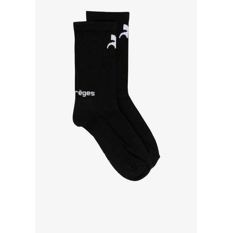 Logo Intarsia Ankle Socks