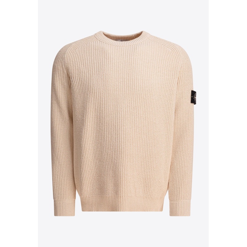 Logo Patch Knitted Sweater